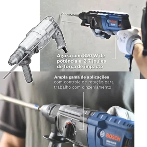bosch gbh 2 24d rotacao cinzelamento potencia