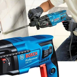 bosch gbh 220 perfuracao detalhe