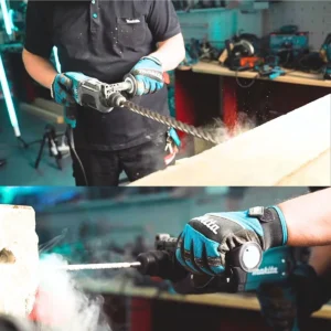makita HR2470 perfuracao uso