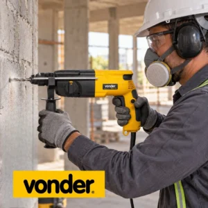 vonder MPV 620 uso cinzelamento perfuracao