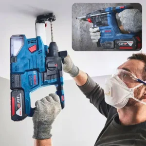 martelete bosch GBH 185 LI perfuracao acessorios